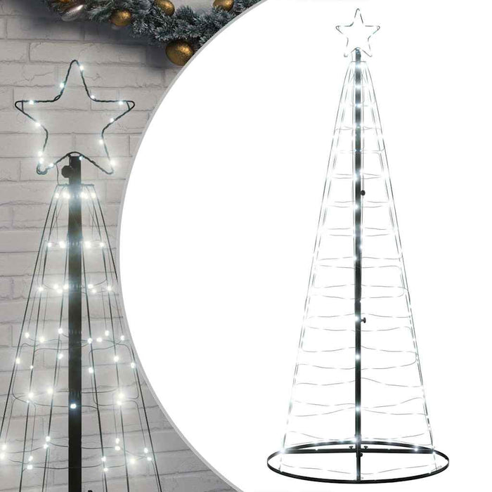 Pom de Crăciun LED 200 LED-uri Alb Rece 180 cm - WALTI WALTI