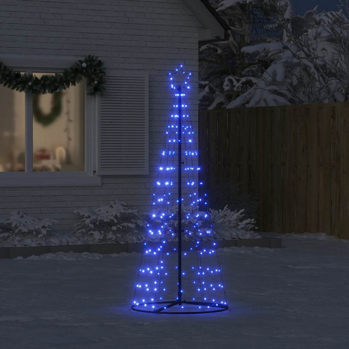 Pom de Crăciun LED 200 LED-uri Albastru 180 cm - WALTI WALTI