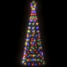 Pom de Crăciun LED 200 LED-uri colorate 180 cm - WALTI WALTI