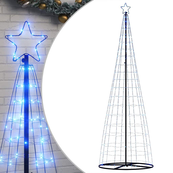 Pom de Crăciun LED 550 LED-uri Albastru 300 cm - WALTI WALTI