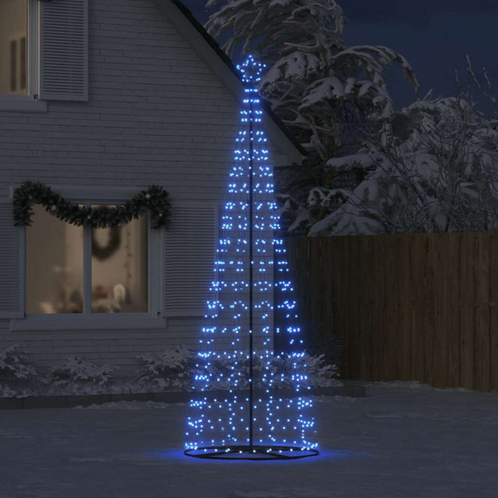Pom de Crăciun LED 550 LED-uri Albastru 300 cm - WALTI WALTI