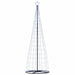 Pom de Crăciun LED 550 LED-uri Albastru 300 cm - WALTI WALTI