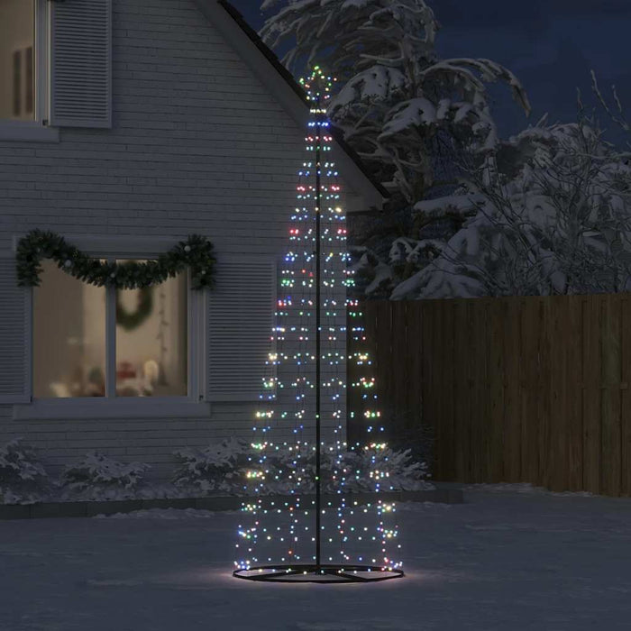 Pom de Crăciun LED 550 LED-uri colorate 300 cm - WALTI WALTI