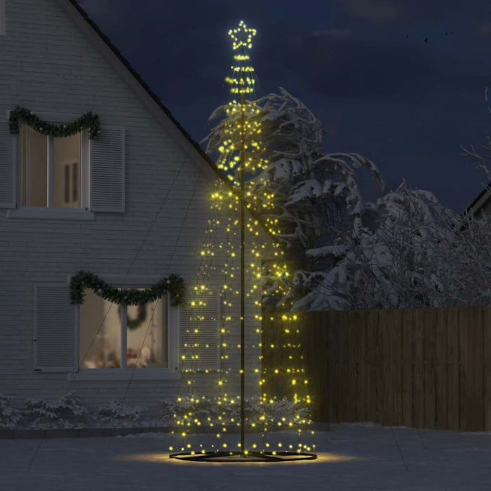 Pom de Crăciun LED 1534 LED-uri Alb Cald 500 cm WALTI