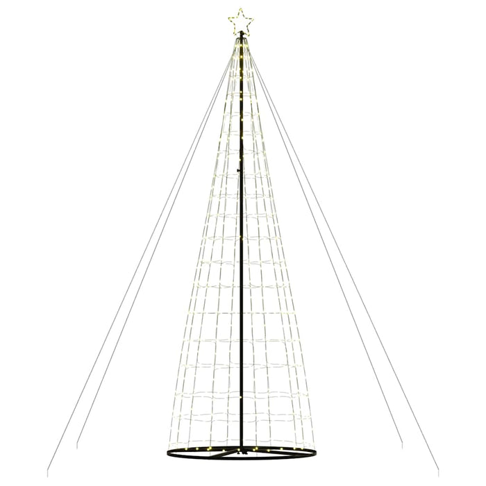 Pom de Crăciun LED 1534 LED-uri Alb Cald 500 cm WALTI
