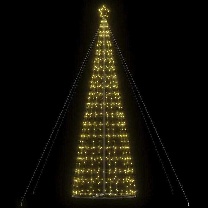 Pom de Crăciun LED 1534 LED-uri Alb Cald 500 cm WALTI