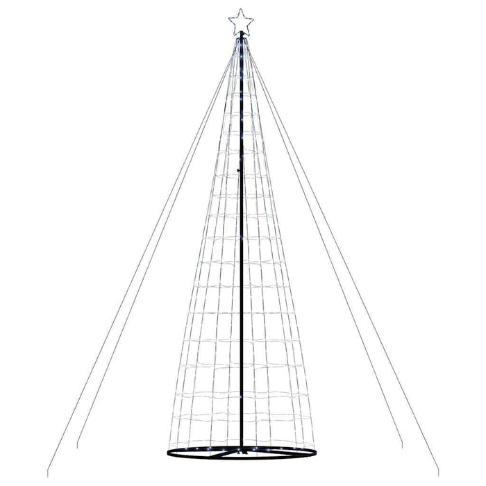 Pom de Crăciun LED 1534 LED-uri Alb Rece 500 cm - WALTI WALTI