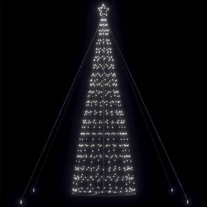 Pom de Crăciun LED 1534 LED-uri Alb Rece 500 cm - WALTI WALTI