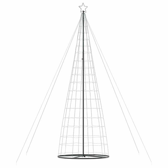 Pom de Crăciun LED 1534 LED-uri colorate 500 cm WALTI