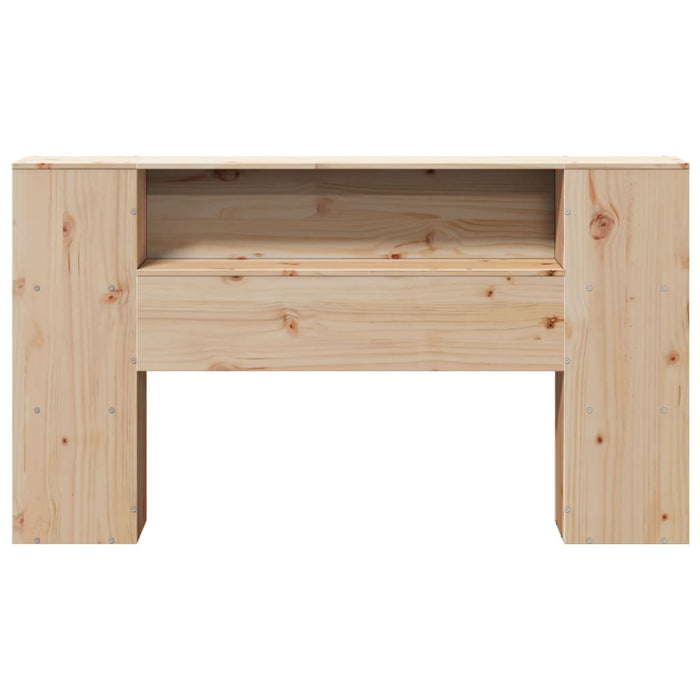 Tăblie de pat cu depozitare, 160 cm, lemn masiv de pin WALTI