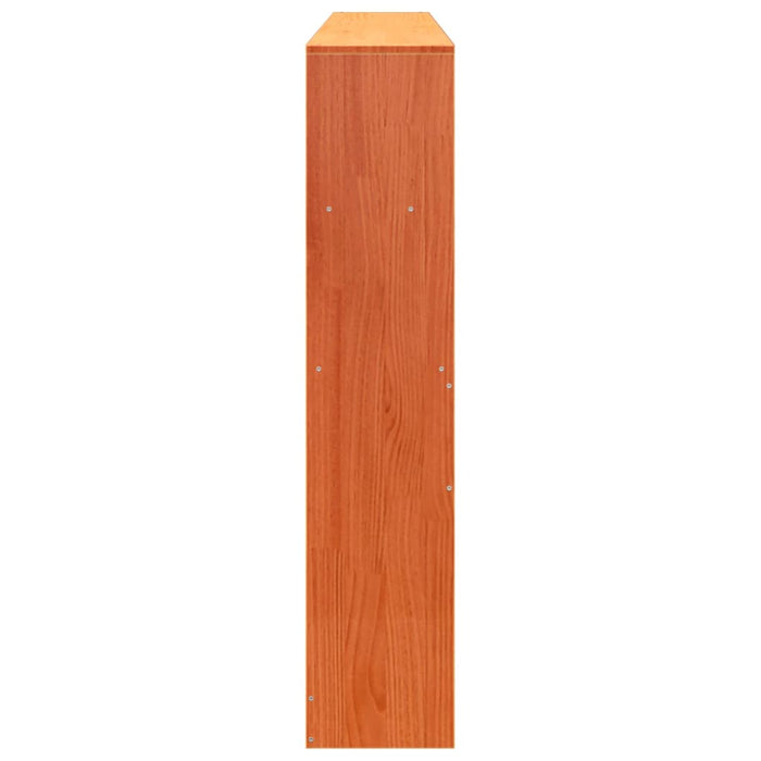 Tăblie de pat cu depozitare maro ceruit, 180 cm, lemn masiv pin - WALTI WALTI