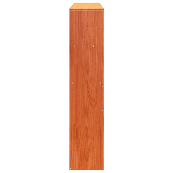 Tăblie de pat cu depozitare maro ceruit, 150 cm, lemn masiv pin - WALTI WALTI