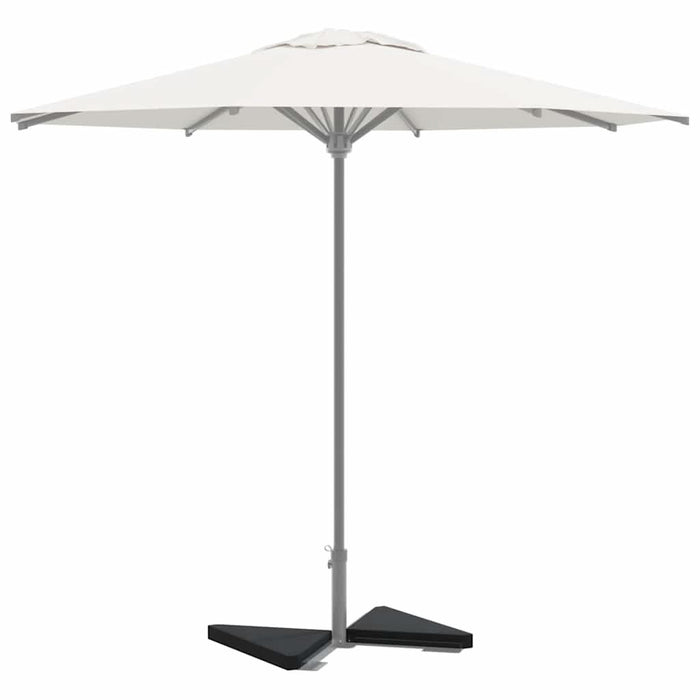 Plăci cu greutate umbrelă 2 buc Granit Negru Triunghiular 14 kg - WALTI WALTI