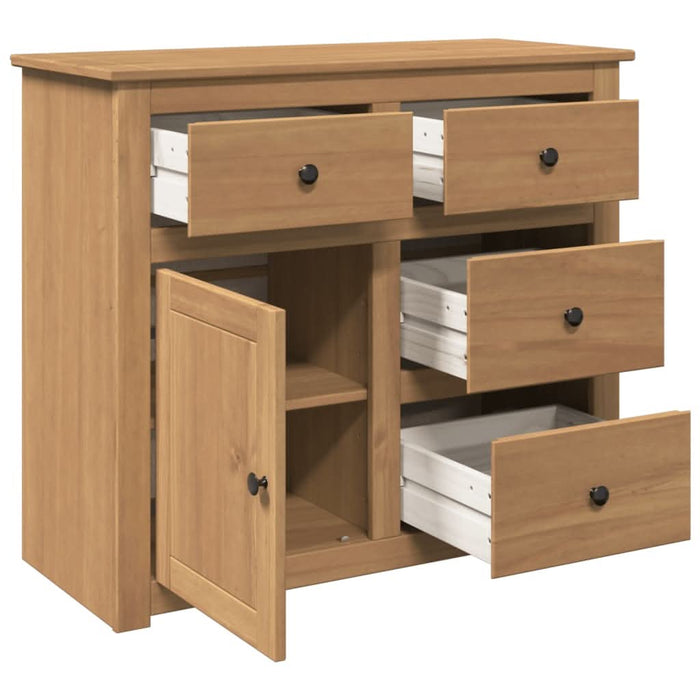 Dulap cu sertare Panama, 93x40x80 cm, lemn masiv de pin - WALTI WALTI