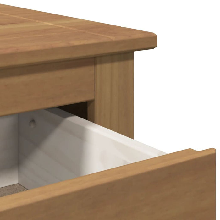 Dulap cu sertare Panama, 93x40x80 cm, lemn masiv de pin - WALTI WALTI