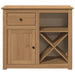 Dulap cu sertar Panama, 93x40x80 cm, lemn masiv de pin - WALTI WALTI