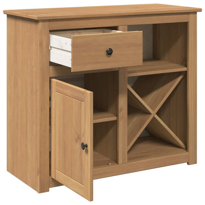 Dulap cu sertar Panama, 93x40x80 cm, lemn masiv de pin - WALTI WALTI