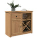 Dulap cu sertar Panama, 93x40x80 cm, lemn masiv de pin - WALTI WALTI