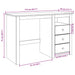 Birou „Panama”, 112x45x75 cm, lemn masiv de pin - WALTI WALTI