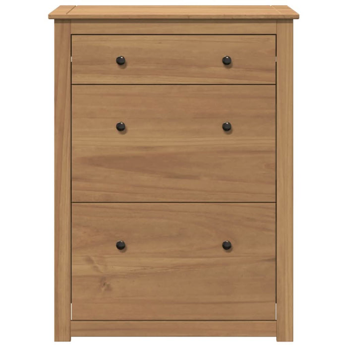 Dulap de pantofi „Panama”, 80x35x105 cm, lemn masiv de pin - WALTI WALTI