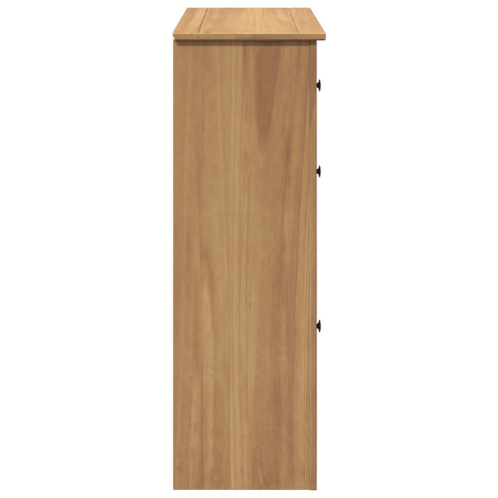 Dulap de pantofi „Panama”, 80x35x105 cm, lemn masiv de pin - WALTI WALTI