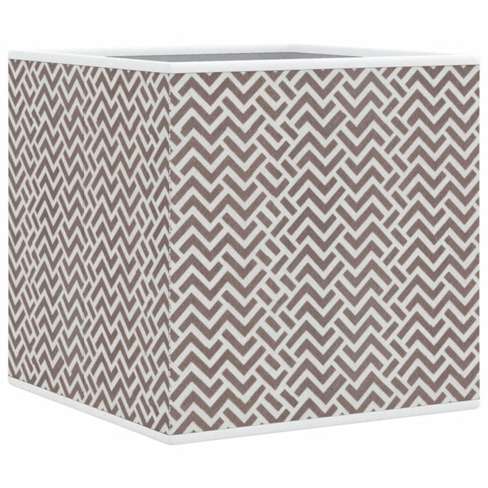Cutii depozitare pliabile 4 buc maro 32x32x32cm textil nețesut - WALTI WALTI