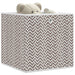 Cutii depozitare pliabile 4 buc maro 32x32x32cm textil nețesut - WALTI WALTI