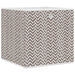 Cutii depozitare pliabile 10 buc maro 32x32x32cm textil nețesut - WALTI WALTI