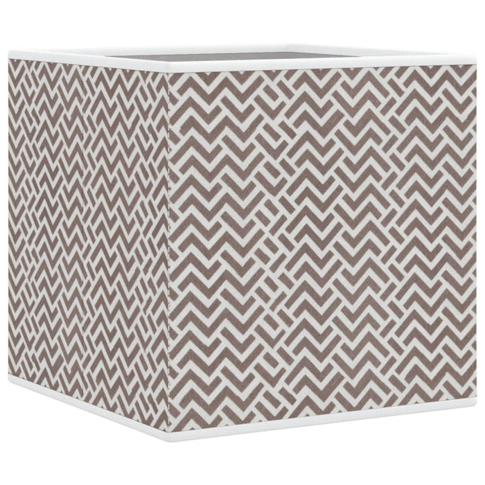 Cutii depozitare pliabile 10 buc maro 32x32x32cm textil nețesut - WALTI WALTI