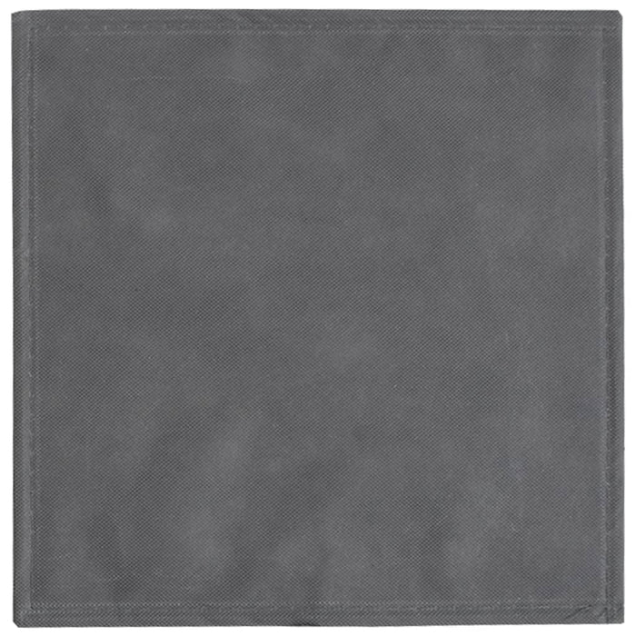 Cutii depozitare pliabile 4 buc. gri 32x32x32 cm textil nețesut - WALTI WALTI