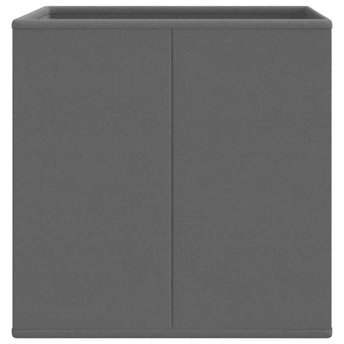 Cutii depozitare pliabile 4 buc. gri 32x32x32 cm textil nețesut - WALTI WALTI