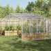 Capac pentru plante cu ochiuri 3x8 m PVC - WALTI WALTI