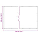 Capac pentru plante cu ochiuri 3x8 m PVC - WALTI WALTI
