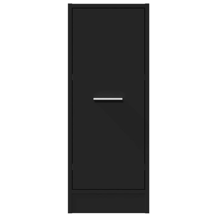 Dulap de farmacie, negru, 30x41x77,5 cm, lemn prelucrat - WALTI WALTI