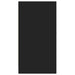 Dulap de farmacie, negru, 30x41x77,5 cm, lemn prelucrat - WALTI WALTI