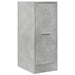Dulap de farmacie, gri beton, 30x41x77,5 cm, lemn prelucrat - WALTI WALTI