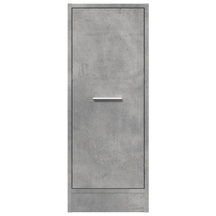 Dulap de farmacie, gri beton, 30x41x77,5 cm, lemn prelucrat - WALTI WALTI