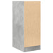 Dulap de farmacie, gri beton, 30x41x77,5 cm, lemn prelucrat - WALTI WALTI