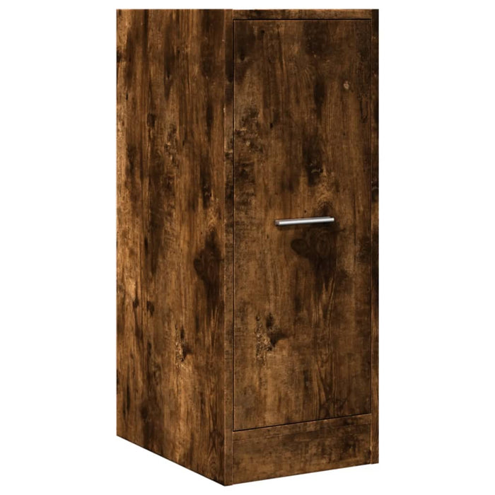 Dulap de farmacie stejar fumuriu, 30x41x77,5 cm, lemn prelucrat - WALTI WALTI