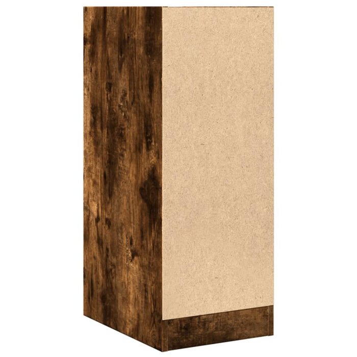Dulap de farmacie stejar fumuriu, 30x41x77,5 cm, lemn prelucrat - WALTI WALTI