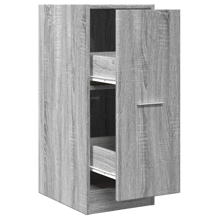 Dulap de farmacie, sonoma gri, 30x41x77,5 cm, lemn prelucrat - WALTI WALTI
