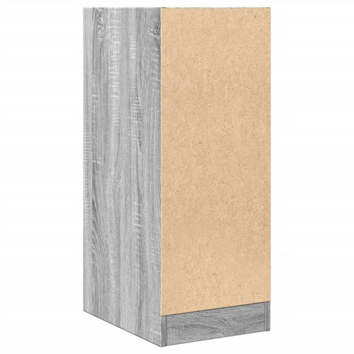 Dulap de farmacie, sonoma gri, 30x41x77,5 cm, lemn prelucrat - WALTI WALTI