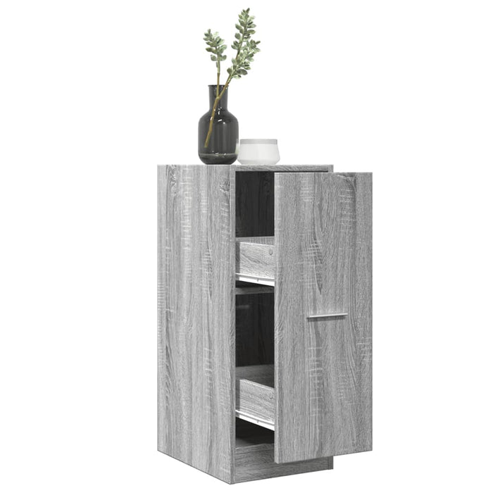 Dulap de farmacie, sonoma gri, 30x41x77,5 cm, lemn prelucrat - WALTI WALTI
