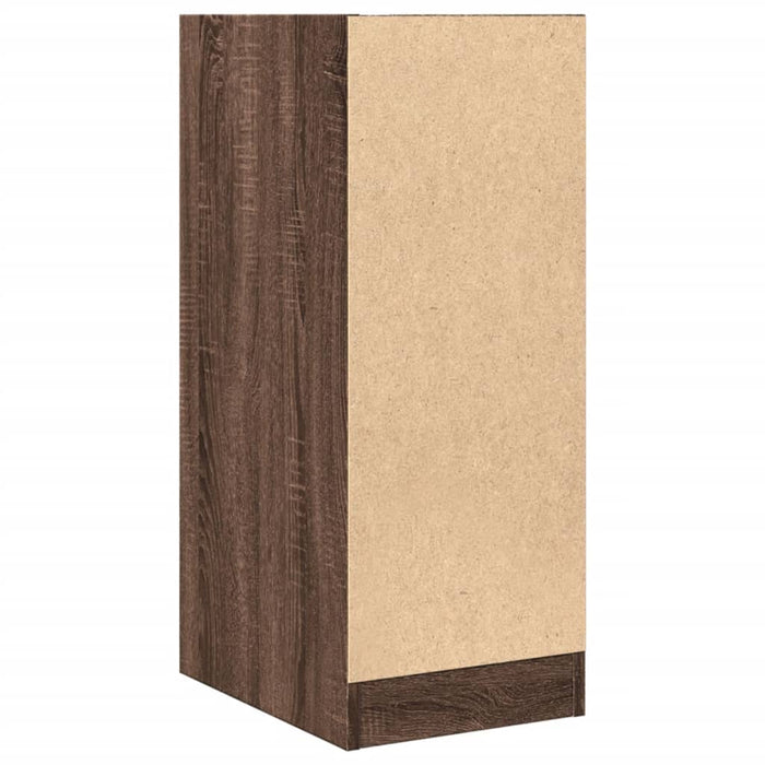 Dulap de farmacie, stejar maro, 30x41x77,5 cm, lemn prelucrat - WALTI WALTI
