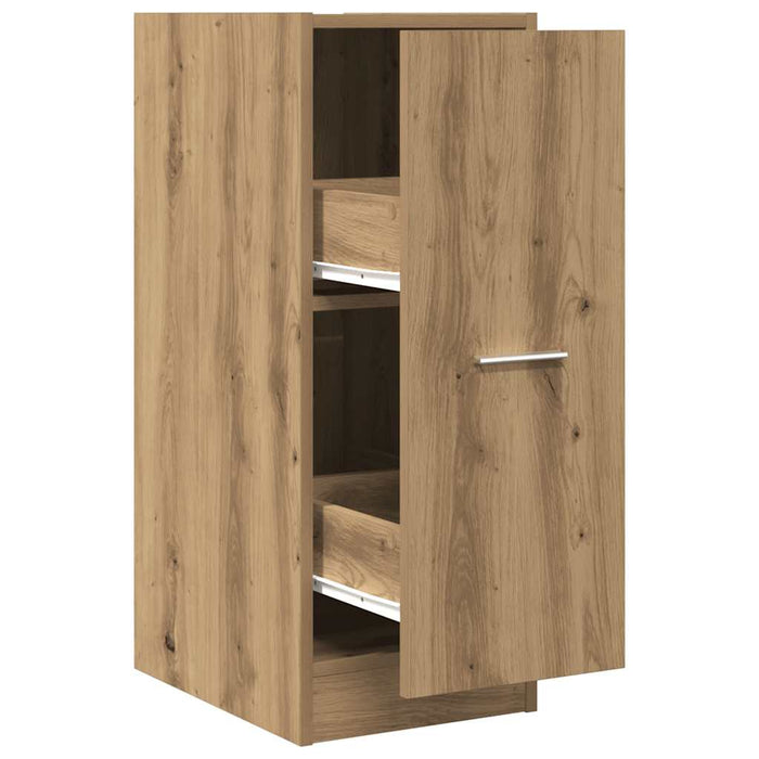 Dulap farmacie, stejar artizanal, 30x41x77,5 cm, lemn prelucrat - WALTI WALTI