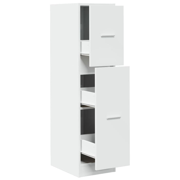 Dulap de farmacie, alb, 30x41x118 cm, lemn prelucrat - WALTI WALTI