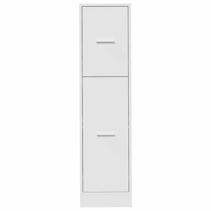 Dulap de farmacie, alb, 30x41x118 cm, lemn prelucrat - WALTI WALTI