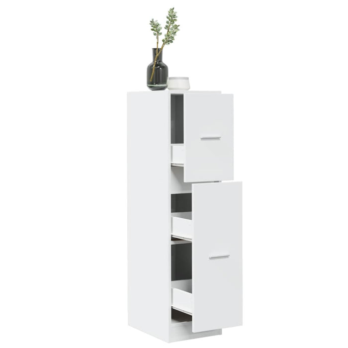 Dulap de farmacie, alb, 30x41x118 cm, lemn prelucrat - WALTI WALTI