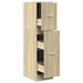 Dulap de farmacie, stejar sonoma, 30x41x118 cm lemn prelucrat - WALTI WALTI