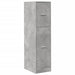 Dulap de farmacie, gri beton, 30x41x118 cm, lemn prelucrat - WALTI WALTI